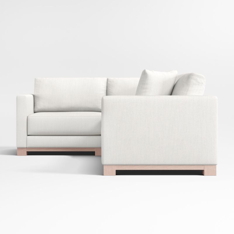 Gather Wood Base 3-Piece Corner Sectional Sofa - image 4 of 7