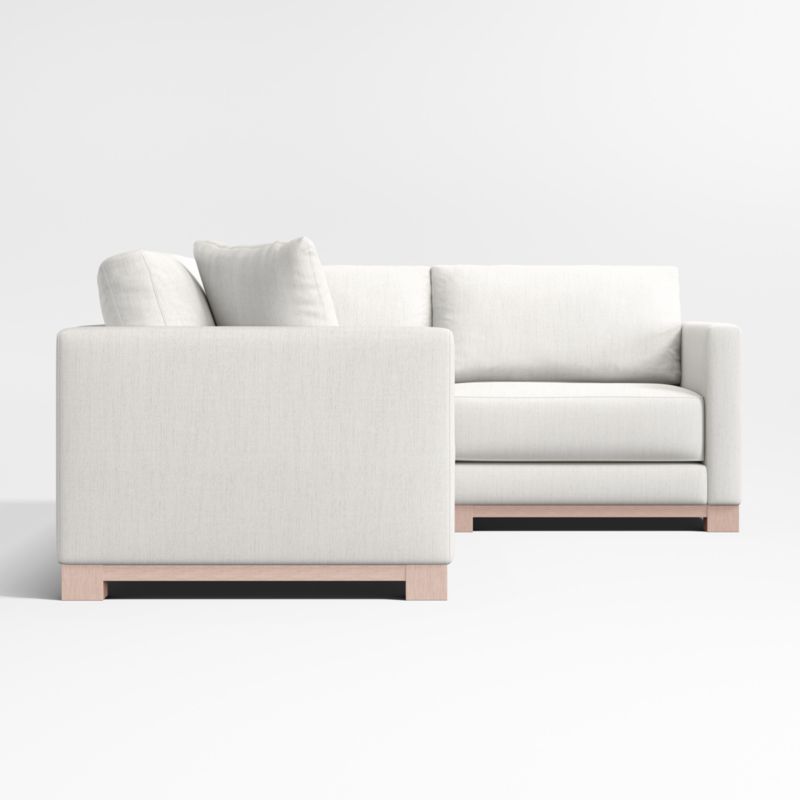 Gather Wood Base 3-Piece Corner Sectional Sofa - image 4 of 7