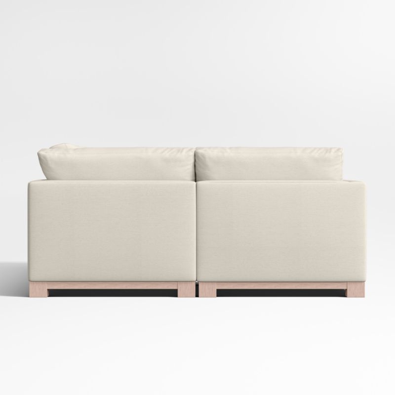 Gather Wood Base Bench 3-Piece L-Shaped Sectional Sofa - image 5 of 7