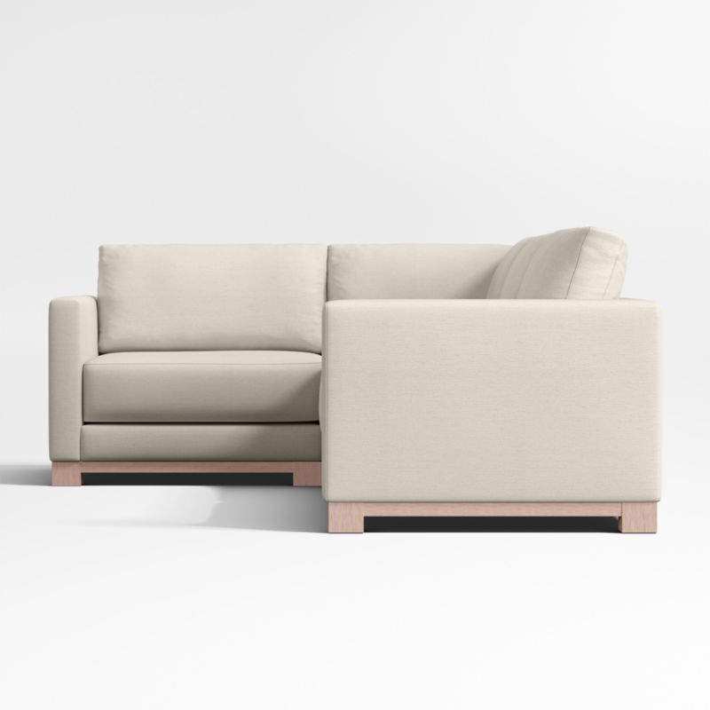 Gather Wood Base 3-Piece Corner Sectional Sofa - image 4 of 7