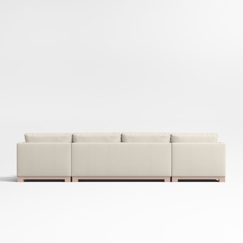 Gather Wood Base 3-Piece U-Shaped Sectional Sofa - image 3 of 5