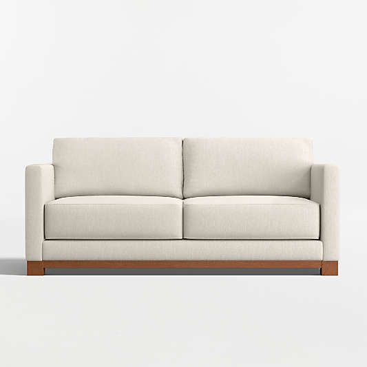 Gather Wood Base 77" Apartment Sofa