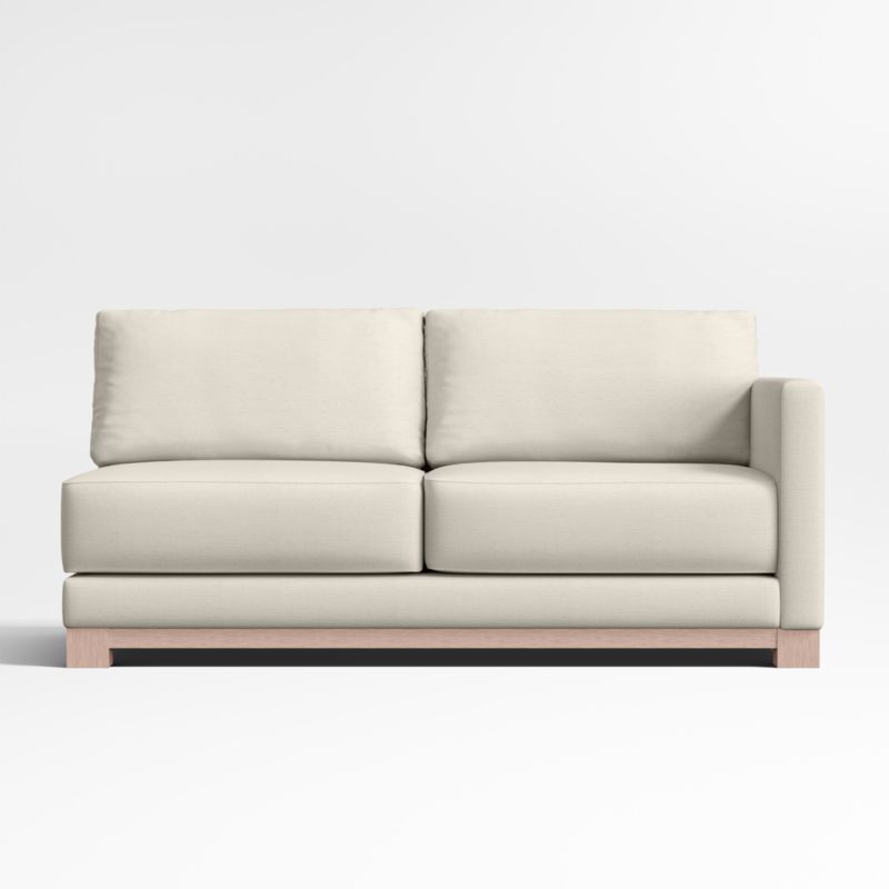 Gather Wood Base Right-Arm Sofa - image 0 of 3