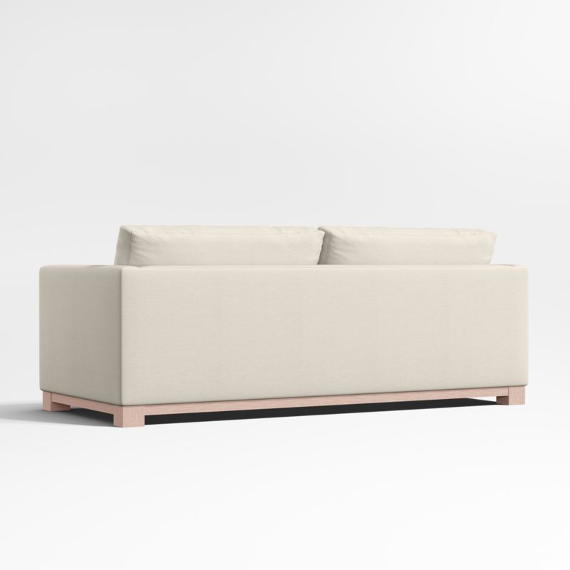 Gather Wood Base Bench Sofa 89" - image 14 of 15