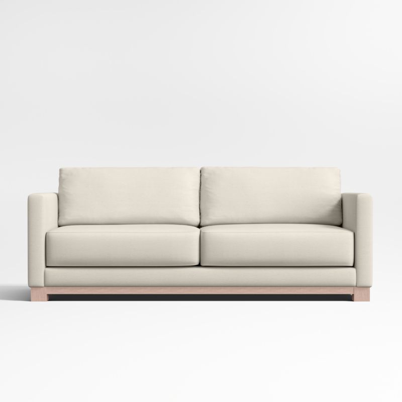 Gather Wood Base Sofa 89" - image 0 of 14