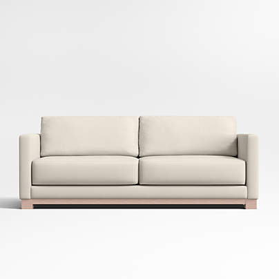 Gather Wood Base Sofa 89"