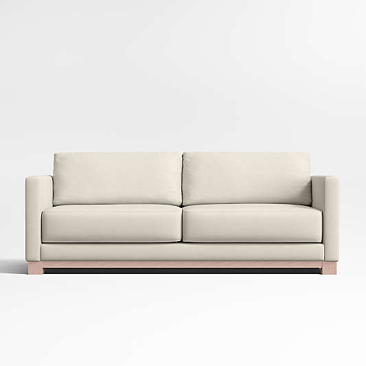 Gather Wood Base Sofa (77"-89")