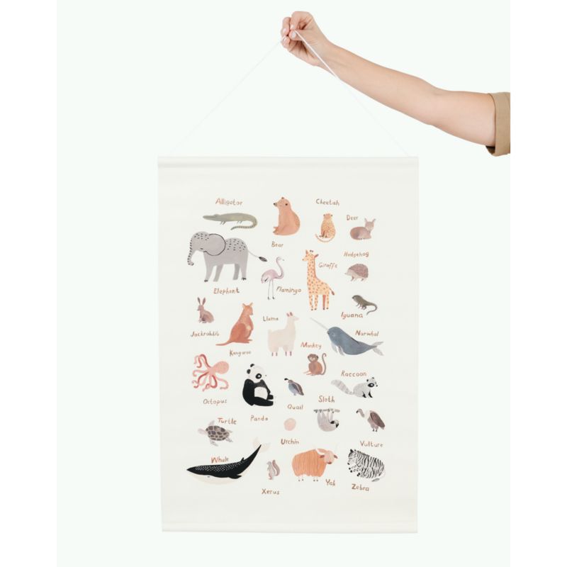 Gathre Animal Alphabet Tapestry Poster - image 1 of 4