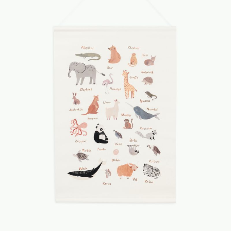 Gathre Animal Alphabet Tapestry Poster - image 0 of 4