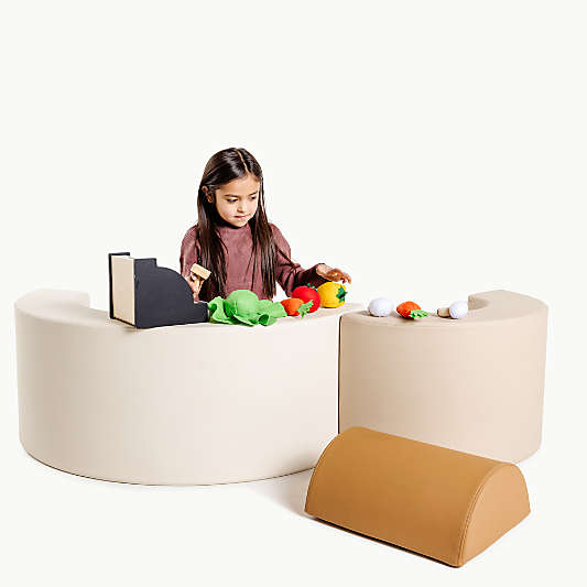 Gathre Millet Beige Foam Kids Arc Playset