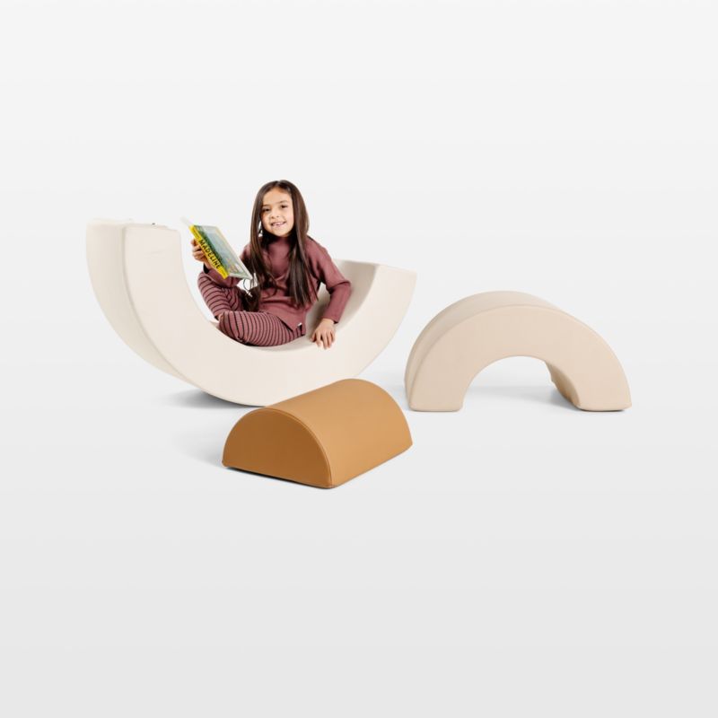 Gathre Millet Beige Foam Kids Arc Playset - image 0 of 6