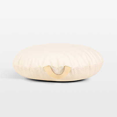 Gathre Ivory Mini Round Kids Floor Cushion
