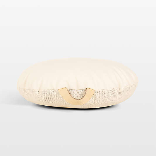Gathre Ivory Mini Round Kids Floor Cushion