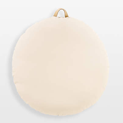 Gathre Ivory Round Kids Floor Cushion