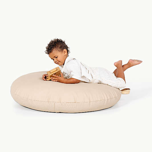 Gathre Millet Tan Round Kids Floor Cushion