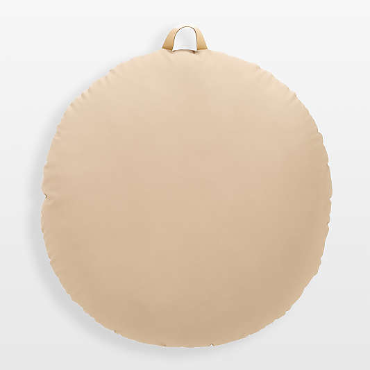 Gathre Millet Tan Round Kids Floor Cushion