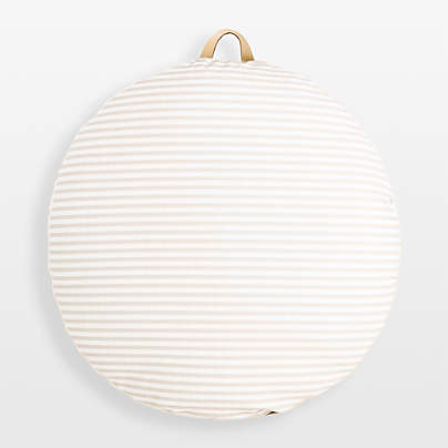 Gathre Cafe Stripe Round Kids Floor Cushion