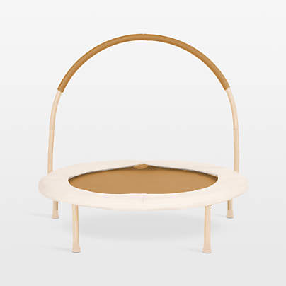 Gathre Ivory Toddler Trampoline with Handle