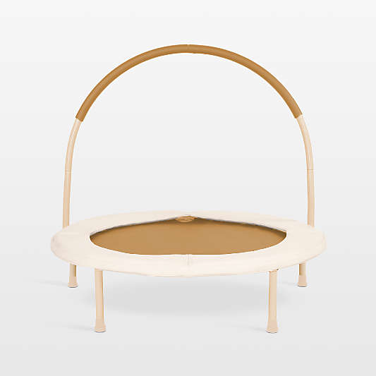 Gathre Ivory Toddler Trampoline with Handle