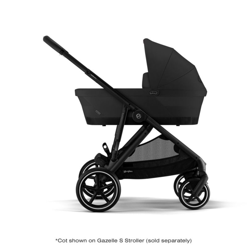 CYBEX Moon Black Gazelle S Baby Cot for Gazelle S 2 Baby Stroller - image 4 of 7