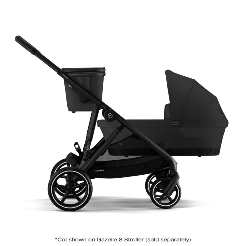 CYBEX Moon Black Gazelle S Baby Cot for Gazelle S 2 Baby Stroller - image 5 of 7