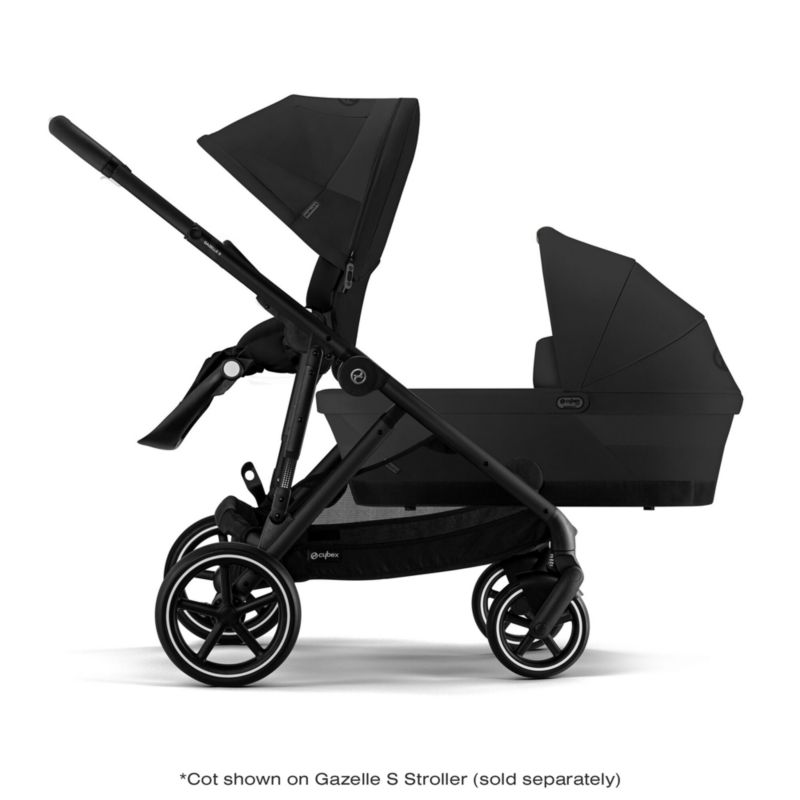 CYBEX Moon Black Gazelle S Baby Cot for Gazelle S 2 Baby Stroller - image 6 of 7