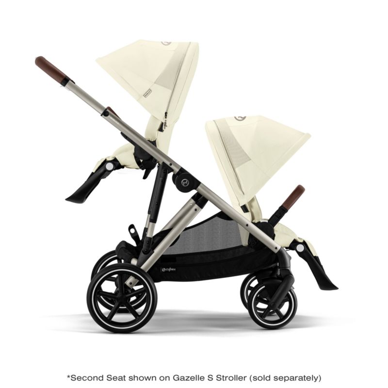 CYBEX Seashell Beige Gazelle S 2 Second Sibling Seat for Gazelle S 2 Baby Stroller - image 5 of 8