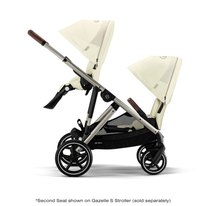 CYBEX Seashell Beige Gazelle S 2 Second Sibling Seat for Gazelle S 2 Baby Stroller - image 6 of 8