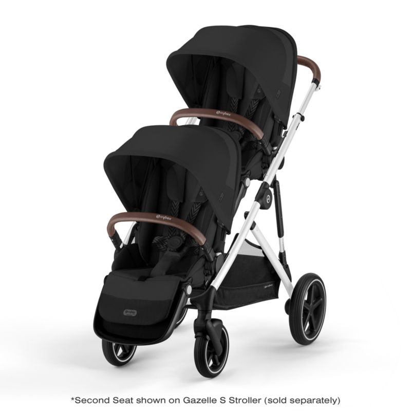 CYBEX Moon Black Gazelle S 2 Second Sibling Seat for Gazelle S 2 Baby Stroller - image 4 of 8