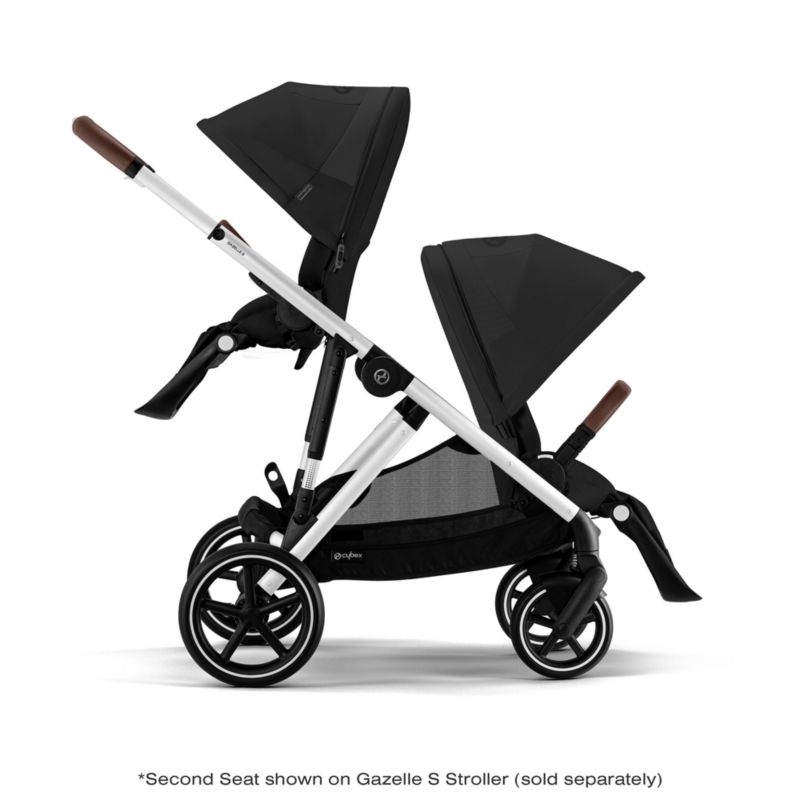 CYBEX Moon Black Gazelle S 2 Second Sibling Seat for Gazelle S 2 Baby Stroller - image 5 of 8