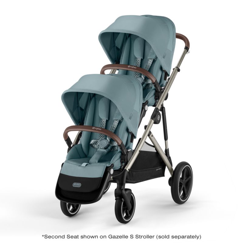 CYBEX Sky Blue Gazelle S 2 Second Sibling Seat for Gazelle S 2 Baby Stroller - image 4 of 8