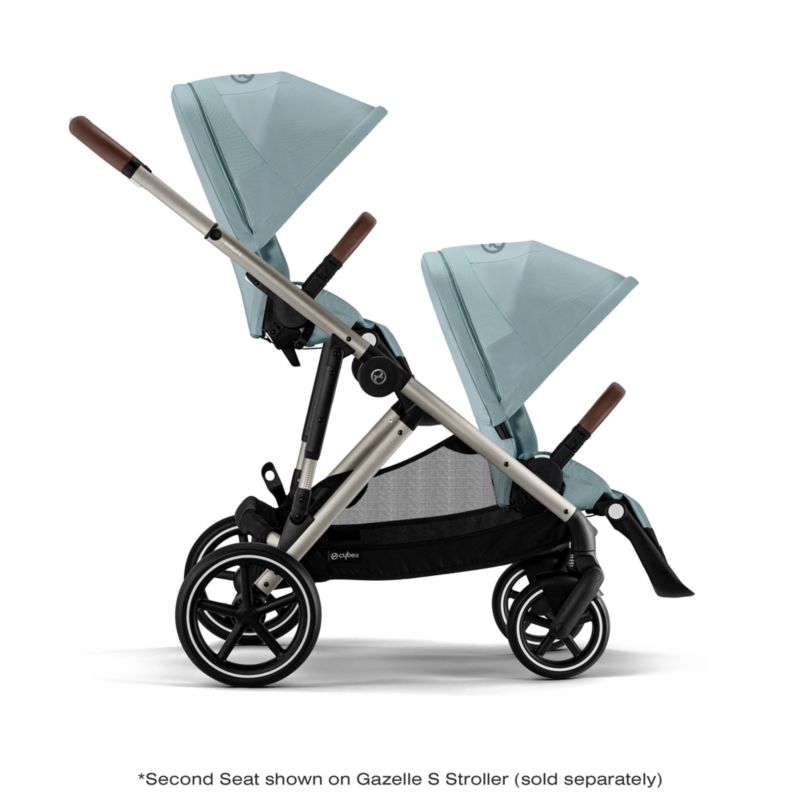 CYBEX Sky Blue Gazelle S 2 Second Sibling Seat for Gazelle S 2 Baby Stroller - image 7 of 8