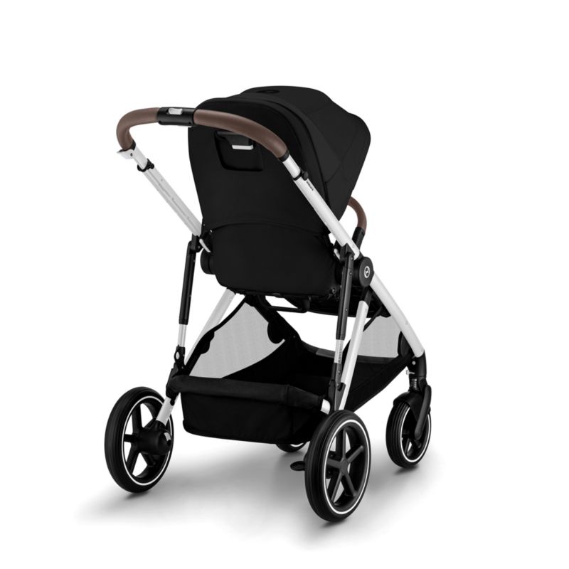 CYBEX Moon Black Gazelle S Modular Baby Stroller with Silver Frame - image 1 of 15