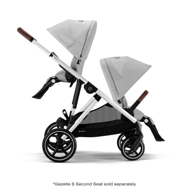 CYBEX Lava Grey Gazelle S Modular Baby Stroller with Silver Frame - image 12 of 15