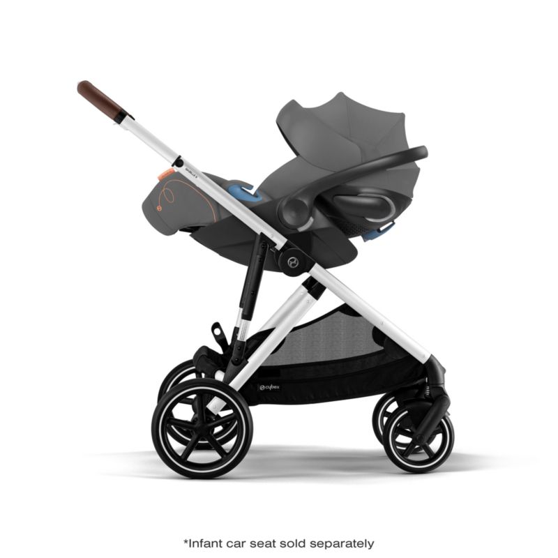 CYBEX Lava Grey Gazelle S Modular Baby Stroller with Silver Frame - image 9 of 15