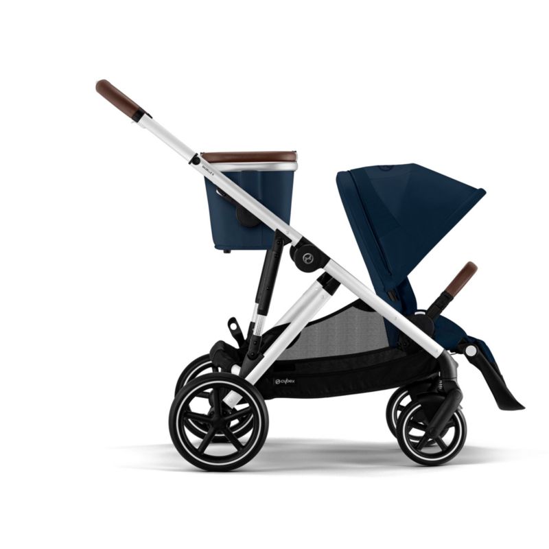 CYBEX Ocean Blue Gazelle S Modular Baby Stroller with Silver Frame - image 5 of 15