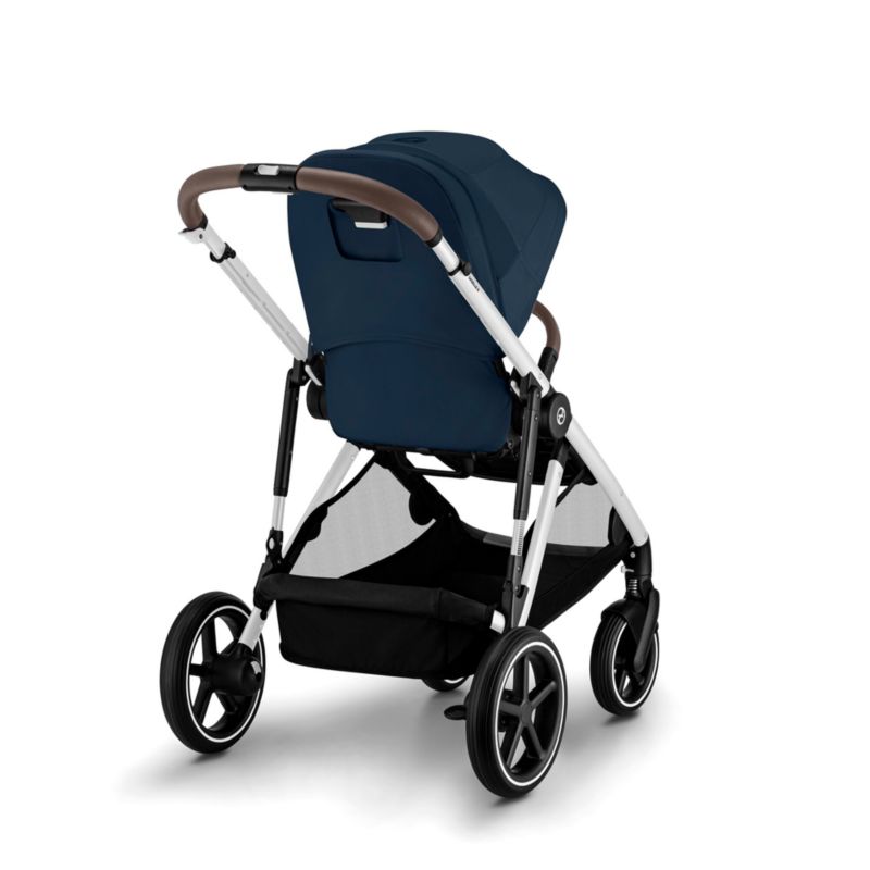 CYBEX Ocean Blue Gazelle S Modular Baby Stroller with Silver Frame - image 1 of 15