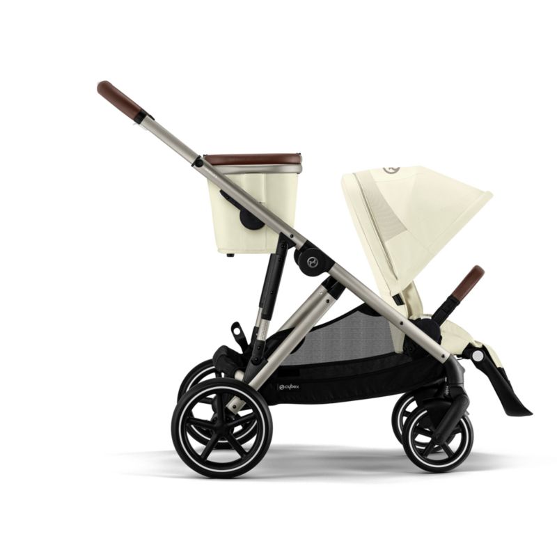 CYBEX Seashell Beige Gazelle S Modular Baby Stroller with Taupe Frame - image 4 of 11