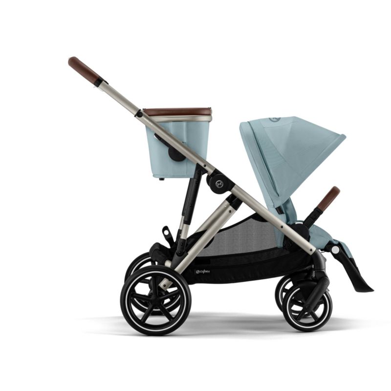 CYBEX Sky Blue Gazelle S Modular Baby Stroller with Taupe Frame - image 5 of 15