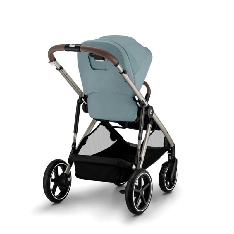 CYBEX Sky Blue Gazelle S Modular Baby Stroller with Taupe Frame - image 1 of 15