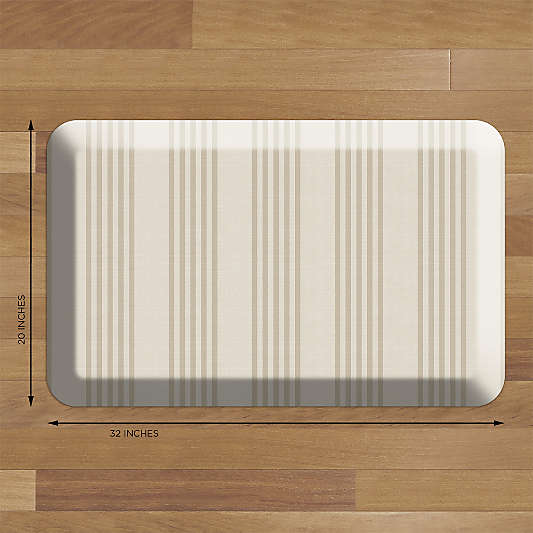GelPro Cuisine Beige Comfort Kitchen Mat, 20"x32"