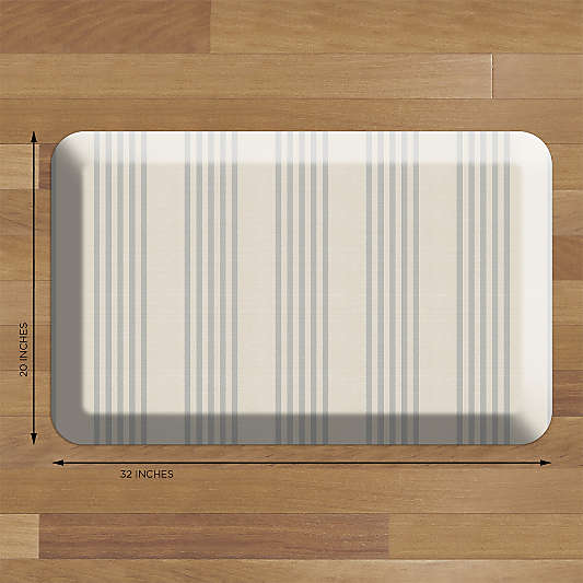 GelPro Cuisine Grey Comfort Kitchen Mat 20"x32"