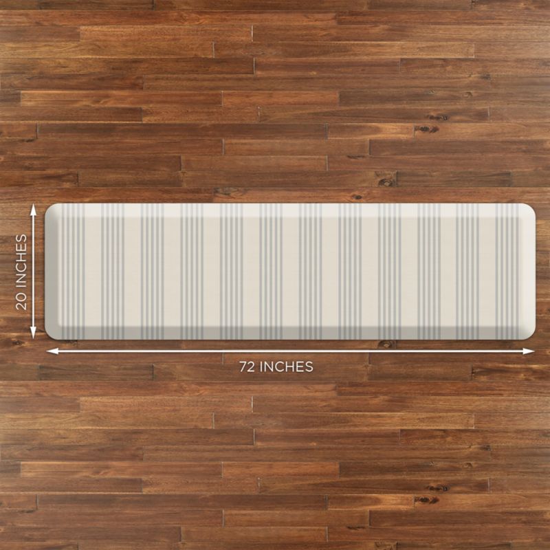 Gel Pro Cuisine Grey Comfort Kitchen Mat 20"x72" - image 2 of 4