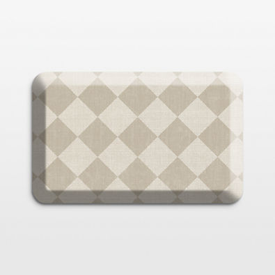 View Gel Pro Diamond Beige Comfort Kitchen Mat, 20x32" details