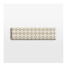 GelPro Diamond Beige Comfort Kitchen Mat, 20"x72" + Reviews | Crate & Barrel