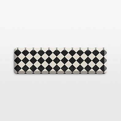 View GelPro Diamond Black Comfort Kitchen Mat, 20"x72" details