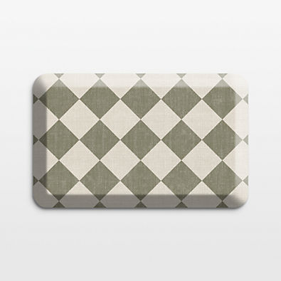 View Gel Pro Diamond Green Comfort Kitchen Mat, 20x32" details
