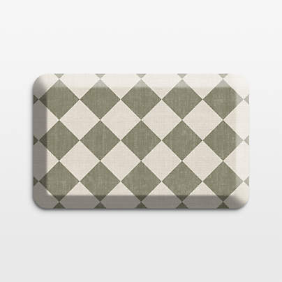 GelPro Diamond Green Comfort Kitchen Mat, 20"x32"