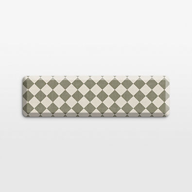 View GelPro Diamond Green Comfort Kitchen Mat, 20"x72" details