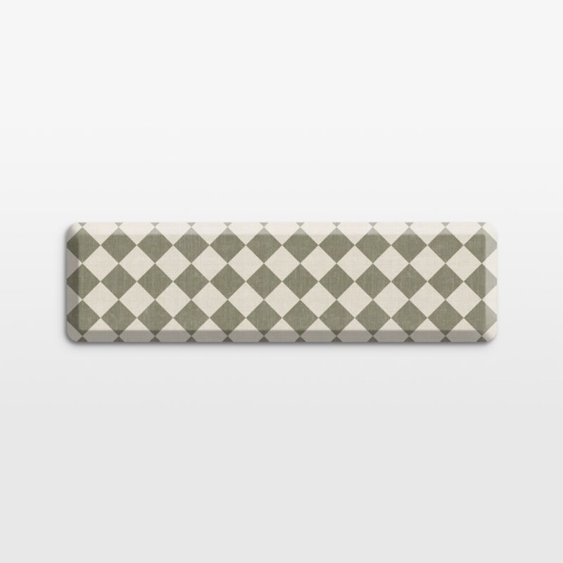 Gel Pro Diamond Green Comfort Kitchen Mat, 20x72"